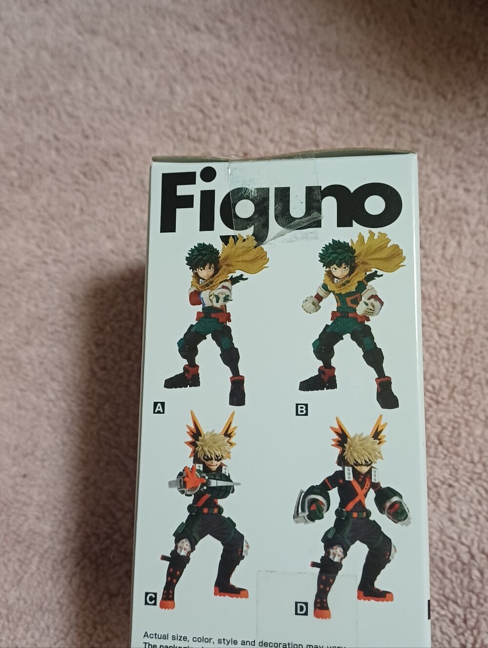 Katsuki Bakugo Mini figures, Desing D